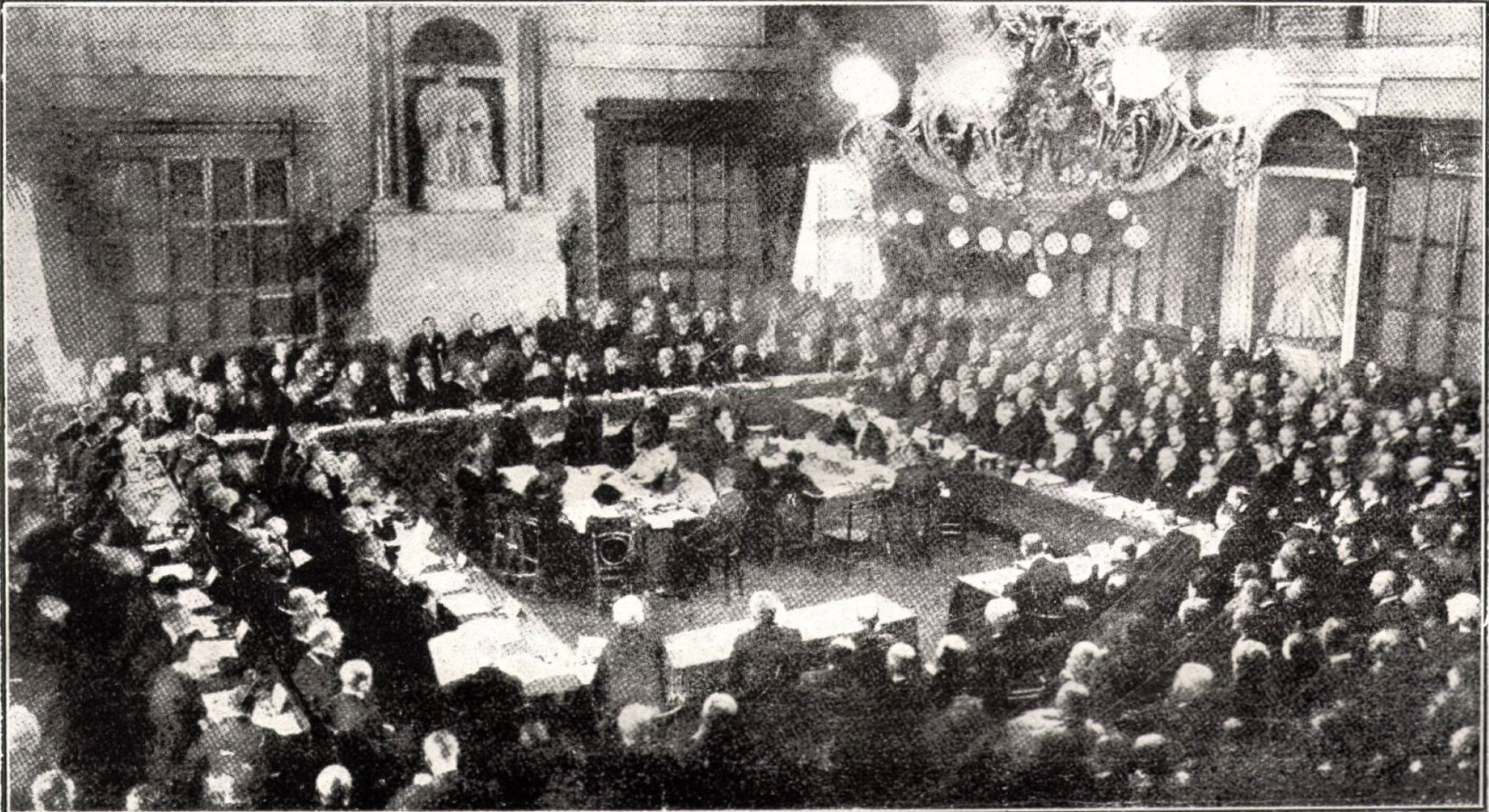 Deschidere a lucrărilor Conferinței de la Genova, 10 aprilie 1922 („Actualitatea” nr. 5/1922)